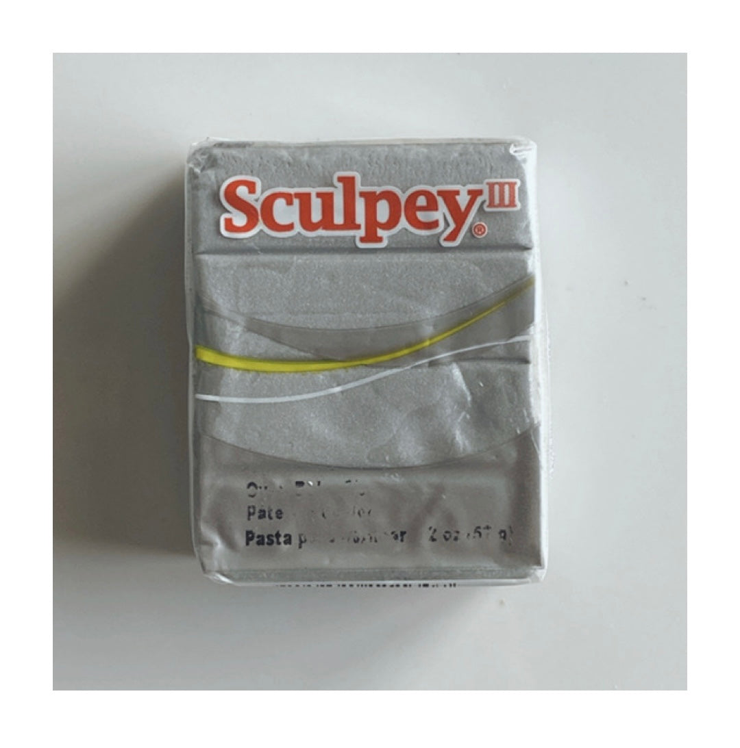 Sculpey III - silver