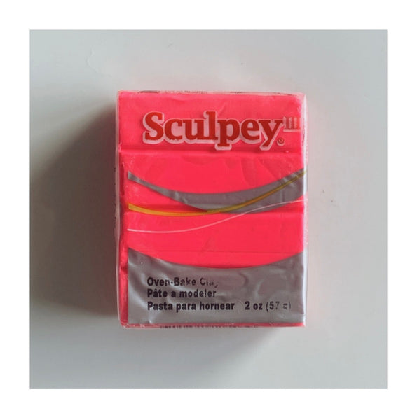 Sculpey III - hot pink